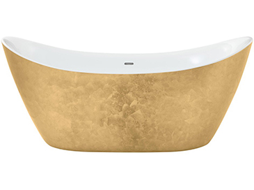 Hylton Freestanding Acrylic Bath Gold Effect