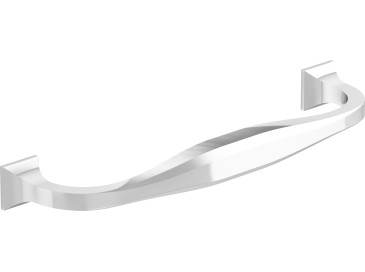 Chrome Door Handle with Square Base