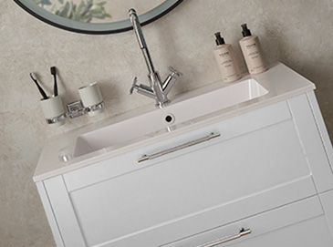 Heritage Bathrooms Lynton Sit On Basin