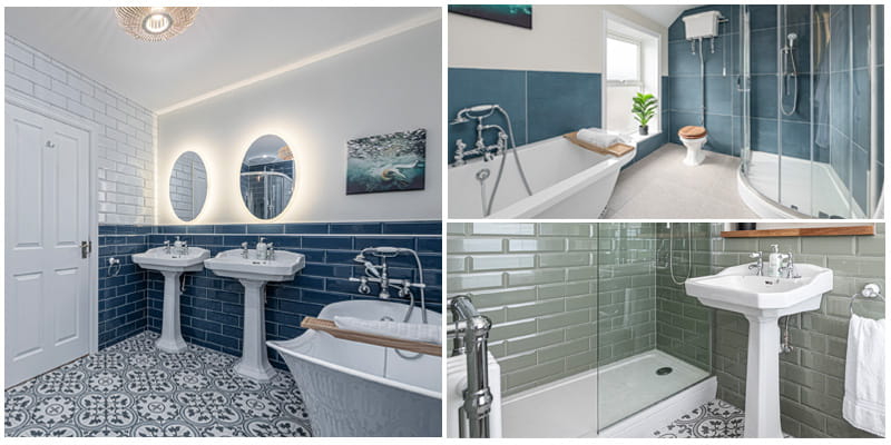 Heritage Bathrooms and Ty Glas Beach House Staycation