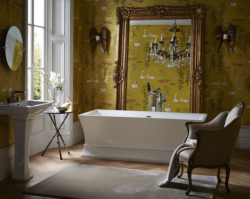 Regal Penrose bath, Chesham mirror and Blenheim basin