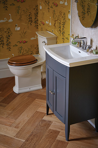 Caversham Vanity Unit in Graphite with Blenheim Basin