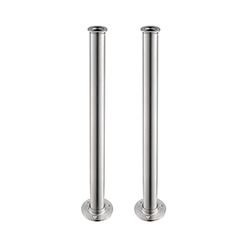 Heritage Bathrooms, B&Q,  Highbrook Chrome effect Brass Bath standpipe 