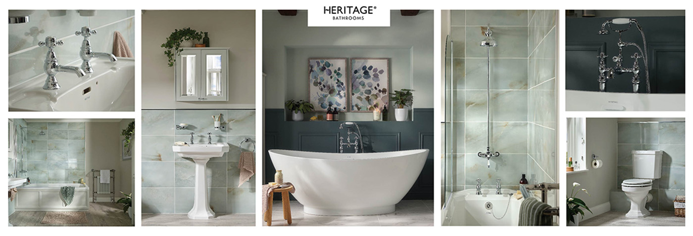 B&Q and Heritage Bathroom