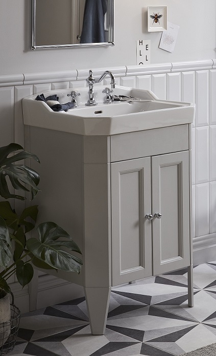 Caversham Dove Grey Vanity Unit with Granley Basin