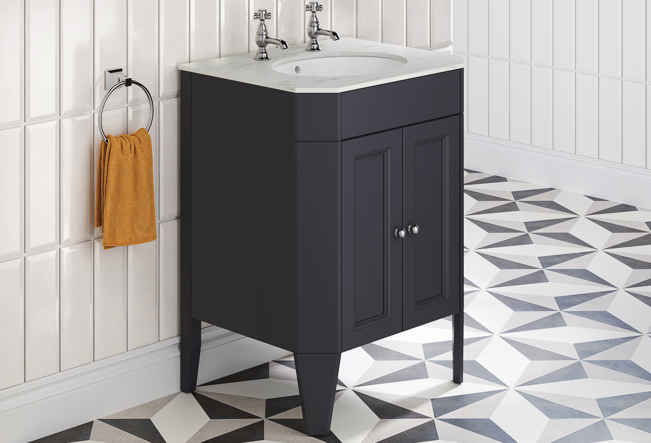 Heritage Bathrooms Caversham Vanity Unit
