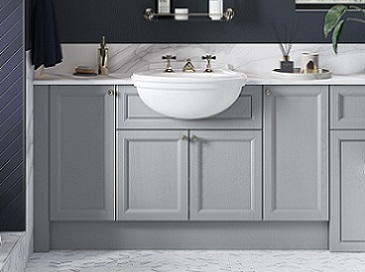 Dove Grey fitted furniture