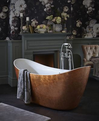 Hylton metallic bath Heritage Bathrooms