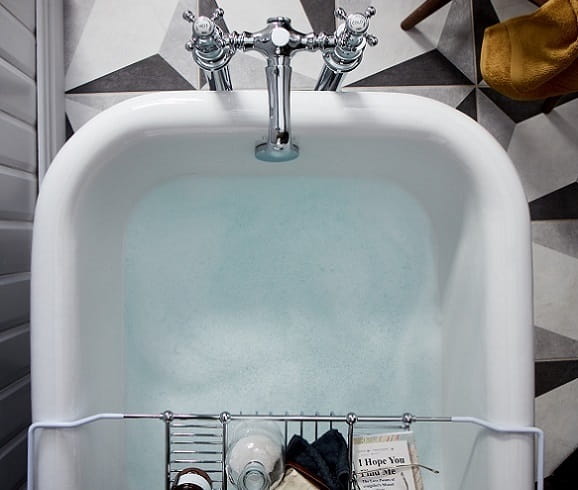 Essex Cast Iron Bath from above
