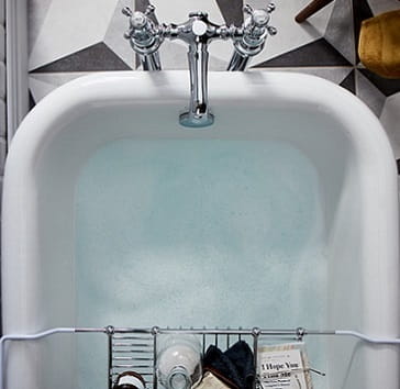 Essex Cast Iron Bath from above