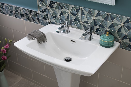 Blenheim basin and Somersby taps at Home Farm