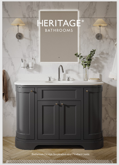 Heritage Bathrooms July 2024 Brochure Front Cover