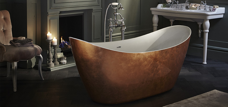 Victoria statement bath from Heritage