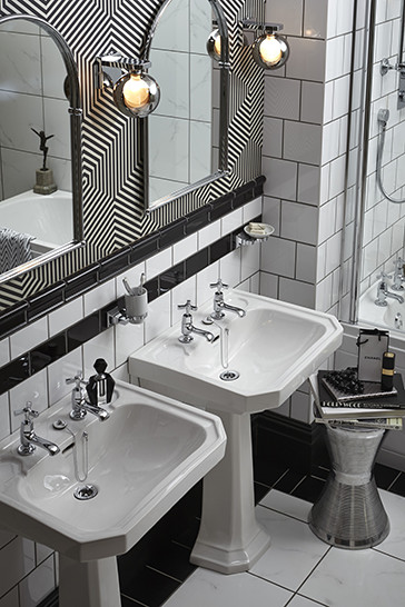 Granley Deco Twin Basins | Heritage Bathrooms