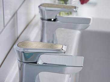 Lymington Lace basin taps