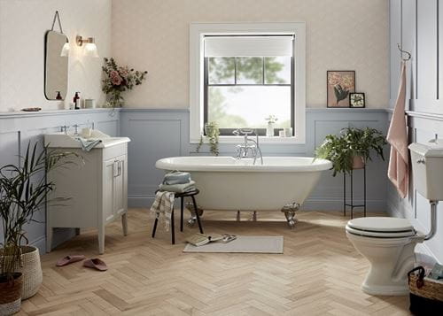 Oban Bath and Caversham Freestanding Vanity