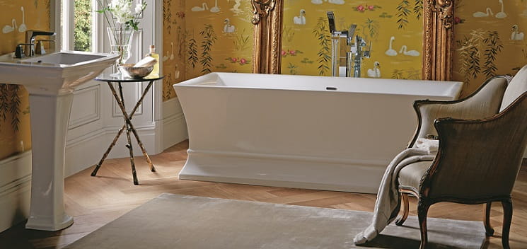 Penrose Acrylic Bath with Blenheim Basin