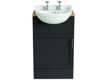 Dorchester Cloakroom Semi-Recessed Basin 1 taphole
