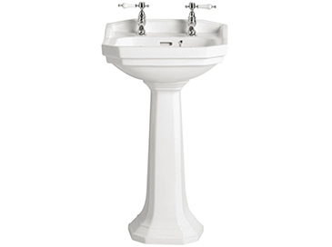 Granley Cloakroom Basin 2 taphole