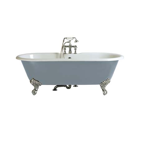 Buckingham Roll Top Cast Iron Bath With Tap Holes