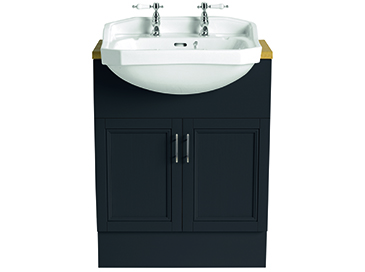 Granley Semi-Recessed Medium Basin 2 taphole