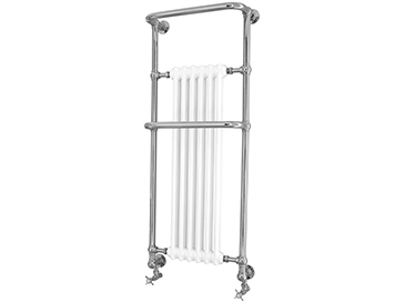 Cabot Wall Hung Heated Towel Rail Chrome