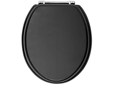 Toilet Seat Chrome Hinge Graphite