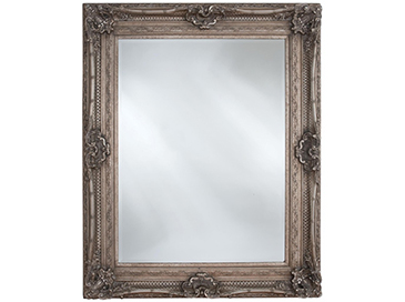 Chesham Mirror 130cm x 99cm Vintage Silver