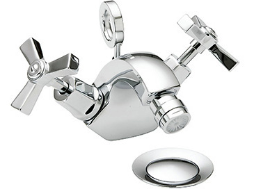 Gracechurch Mono Bidet Mixer Chrome