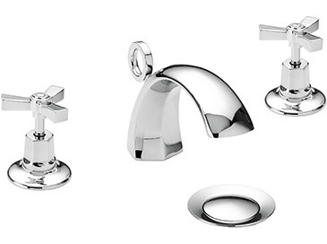 Gracechurch 3TH Basin Mixer Chrome