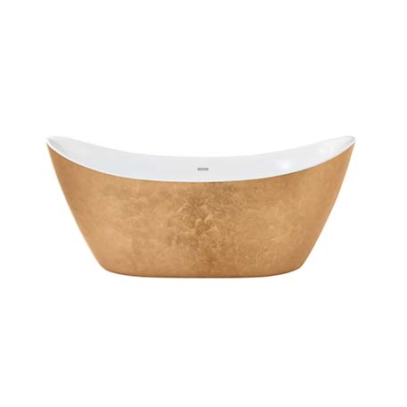 Hylton Freestanding Acrylic Bath Gold Effect