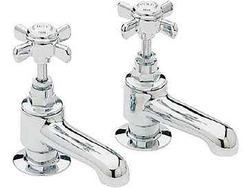 Dawlish Bath Taps Chrome