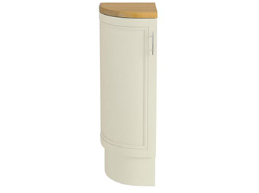 Caversham 265mm Curved End Unit Oyster