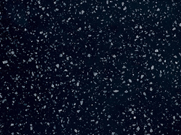 2M Straight Cut Worktop Black Solid