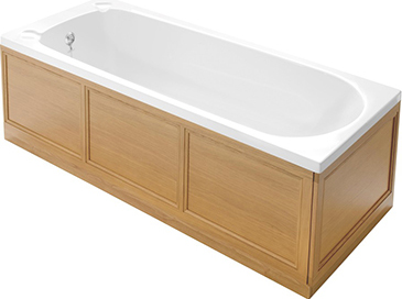 1800mm Front Bath Panel oak