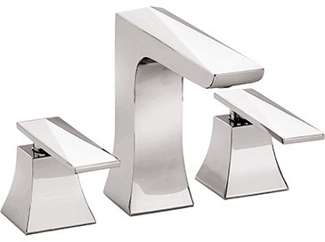 Hemsby 3 Taphole Bath Filler Chrome