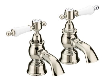Glastonbury Bath Taps Vintage Gold