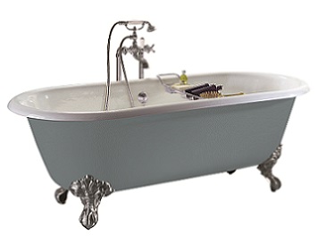 Baby Buckingham Cast Iron Bath No Tapholes