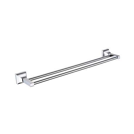 Chancery Double Towel Rail Chrome