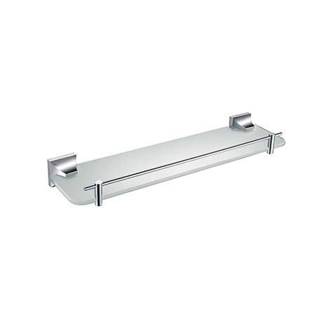 Chancery Single Glass Shelf Chrome