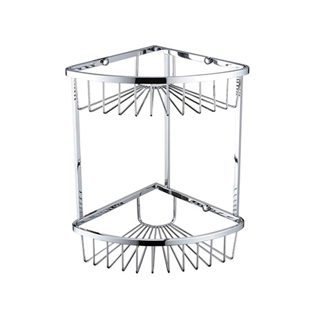 2 Tier Wire Basket 320x200x200mm Chrome