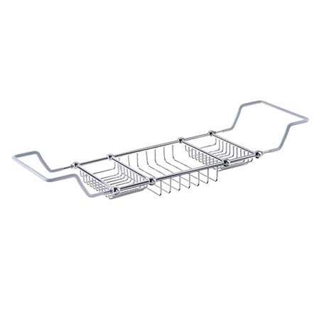 Adjustable Bath Rack Chrome