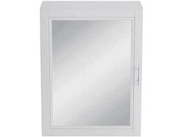 Caversham 500mm Mirror Wall Cabinet Dove Grey