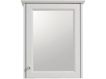 Caversham 1 door mirror wall cabinet Dove Grey
