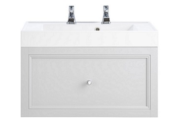 Caversham WH Vanity Unit 1 Drawer Dove Grey