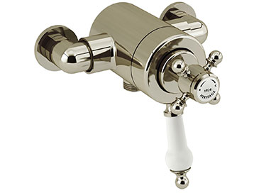Hartlebury Exposed Shower Valve with Bottom Outlet Connection Vintage Gold