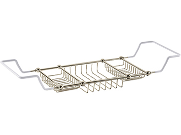 Adjustable Bath Rack Vintage Gold