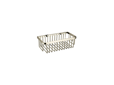 Rectangle Wire Basket Vintage Gold