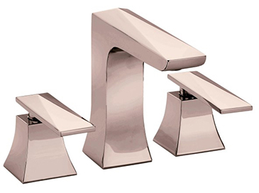 Hemsby 3 Taphole Bath Filler Rose Gold