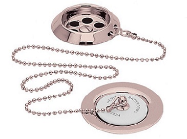 Ornate Bath Waste Rose Gold